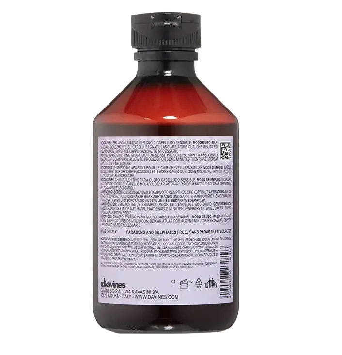 CALMING SHAMPOO УСПОКАИВАЮЩИЙ ШАМПУНЬ, DAVINES - 250 мл CALMING SHAMPOO УСПОКАИВАЮЩИЙ ШАМПУНЬ, DAVINES - 250 2 мл